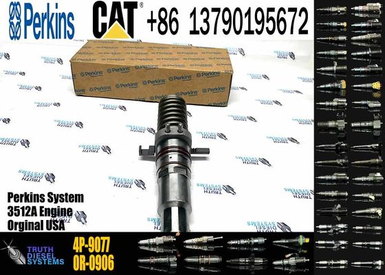 Construction Machinery Parts 4P-9077 0R-2925 Common Rail Fuel Injector 7E3383 for Caterpillar 3508 3512 3516 Excavator Engine