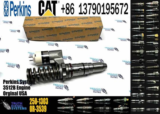 Fuel Injector 250-1303 10R-1276 Injector Assembly 2501303 10R1276 for Caterpillar CAT Engine 3516B 3516 Loader 994D
