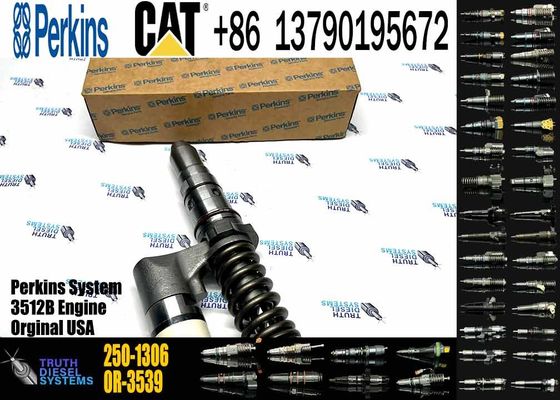 Fuel Injector 250-1303 10R-1276 Injector Assembly 2501303 10R1276 for Caterpillar CAT Engine 3516B 3516 Loader 994D