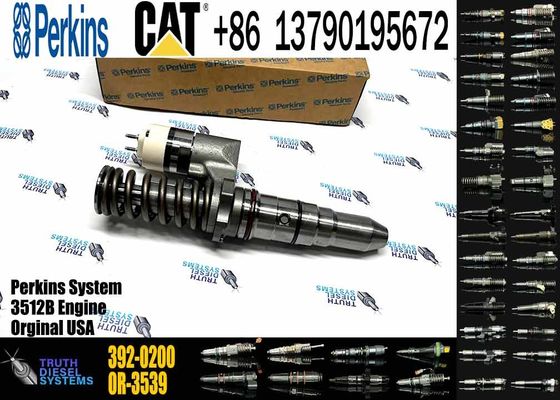 Fuel Injector 392-0200 3920200 Diesel Engine Fuel Injector 20R-1264 20R1264 for CAT 3508B 3512B 3516B 3512C 3516C