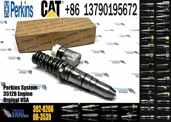 Excavator Parts 392-0208 Fuel Injector 3920208 20R-1272 20R1272 for CAT 3508B 3512B 3516B 3512C 3516C