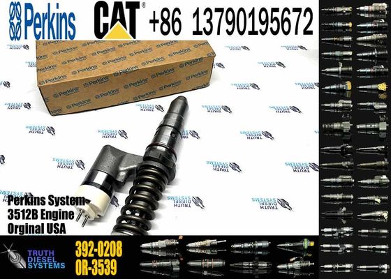 Excavator Parts 392-0208 Fuel Injector 3920208 20R-1272 20R1272 for CAT 3508B 3512B 3516B 3512C 3516C