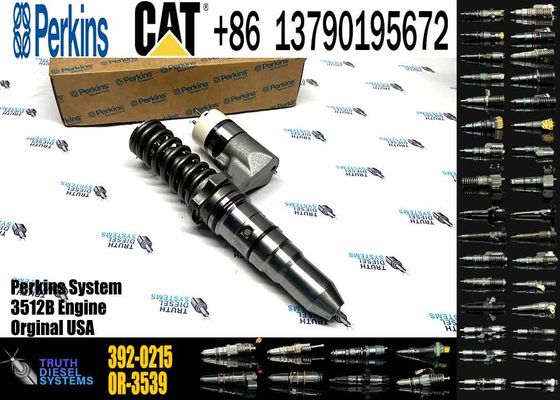 Excavator Parts 392-0215 Fuel Injector 3920215 10R-1276 10R1276 for CAT 3508B 3512B 3516B 3512C 3516C Series