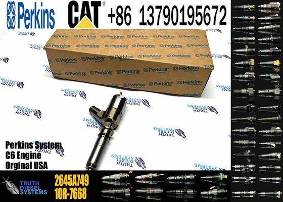 2645A748 320D Engine Diesel Fuel Injector 2645A749 320-0690 2645A751 Injector 2645A753 321-3600 for CAT Excavator Perkins