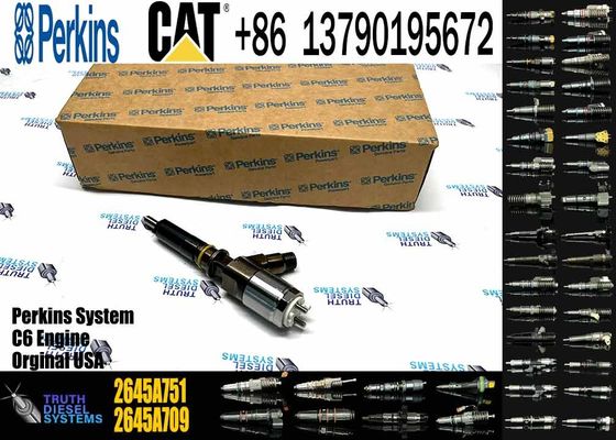 New 2645A753 321-3600 320-3800 10R7938 Diesel Fuel Injector for Caterpillar for Perkins for CAT C6.4 C6.6