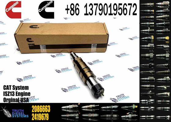 ZQYM Factory Fuel Injector Assembly CRDI 2488244 2086663 2264458 2419679 2031835 2057401 for Cummins Scania XPI Injector