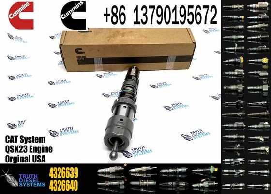 Original Cummins 4954801 4326639 for Cummins K78 engine fuel injector machinery engine parts