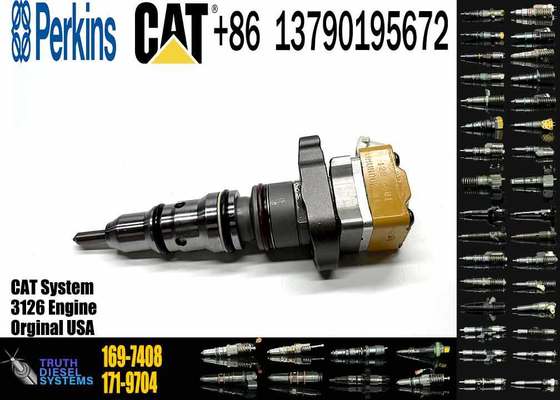 Hot Sell Common Rail Fuel Injector 155-8723 20R-5392 169-7408 Diesel Fuel Injector for CAT Caterpillar 3126B Engine