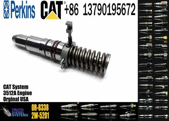 Diesel Fuel Injectors 0R-8338 111-3718 For Caterpillar 3508 3512 3516 Engine
