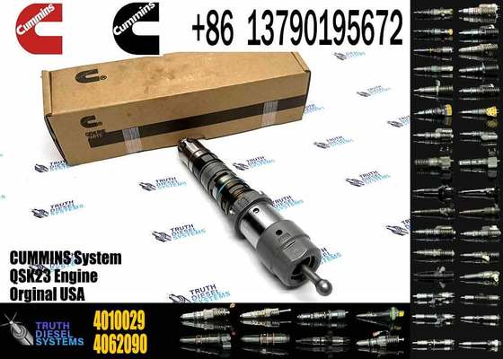 Diesel Engine Parts Fuel Injector 4010029 4001830 for Cummins QSK19 QSK23 QSK60 Engine Series