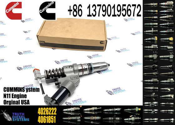 Genuine Diesel Fuel Injector 4026222 4903472 4903319 4062851 3411845 for Cummins QSM11 M11 ISM Engine