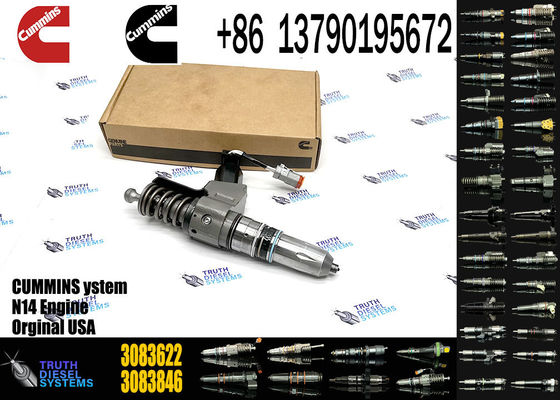 New Construction Machinery Fuel Injector Parts for CUMMINS Diesel Engine Model N14 Replacement Parts 3411766 3083846 3083622