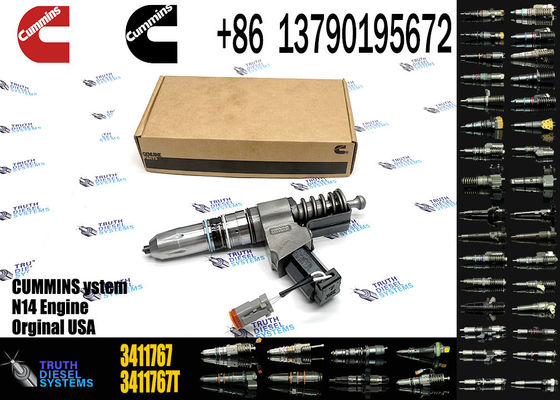 Excavator Parts 3411767 3411765 Diesel Engine Fuel Injector 3411767 N14 Excavator Injector