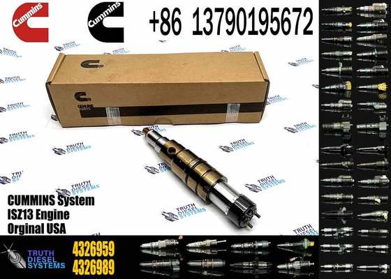 Common Rail Injector 4326959 Automotive Parts Injector 2872544 Diesel Fuel Injector