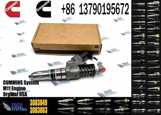 QSM ISM M11 Diesel Engine Parts 3083849 3411756 Fuel Injector for Cummins