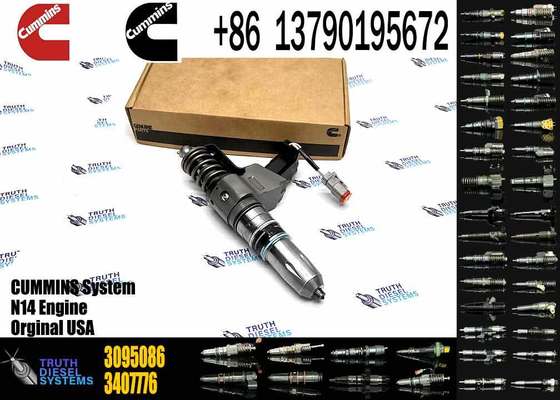Construction Machinery PartsFuel Injector for N14 Diesel 3411765 3087733 3095086 3411767 for CUMMINS Diesel Engine