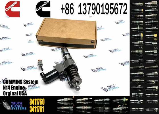 OEM N14 Engine Parts Common Rail Diesel Fuel Injector 3411760 3411691 3411765 3411766 For Cummins Engine Bulk Sale of Injectors
