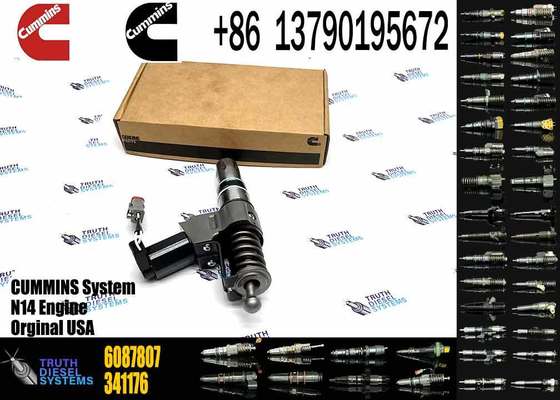 Construction Machinery PartsFuel Injector for N14 Diesel 3080931F 3087558F 4307795 6087807 for CUMMINS Diesel Engine