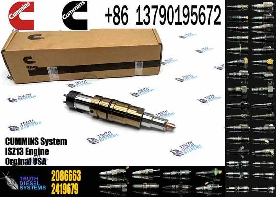 New Construction Machinery Fuel Injector Compatible ISZ13 Diesel 2031836 2872289 2086663 2058444PX for CUMMINS Diesel Engine