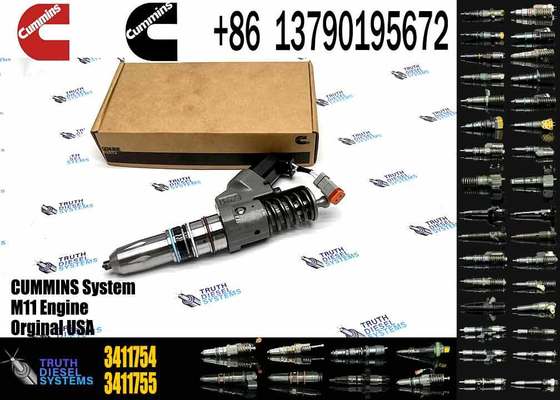 QSM11 ISM11 M11 Engine Fuel Injectors 3411754 3083863 3411756 3609925 3083849 3087772 3411755 for Cummins