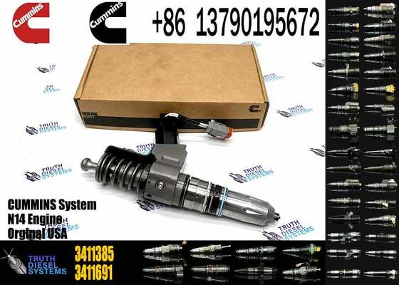 WEILAN Common Rail Fuel Injector Aluminum 3407776 3087807 3411385 341176 3409975 Remanufactured for QSN14 N14 Engine