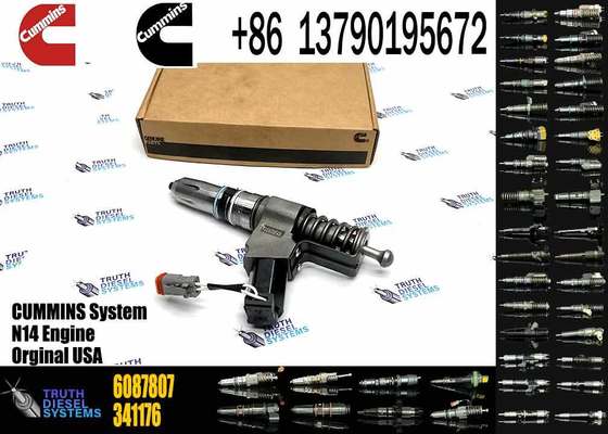 QSN14 N14 Engine Fuel Injector 3411381 6087807 3411385 3087560 for Cummins Injector