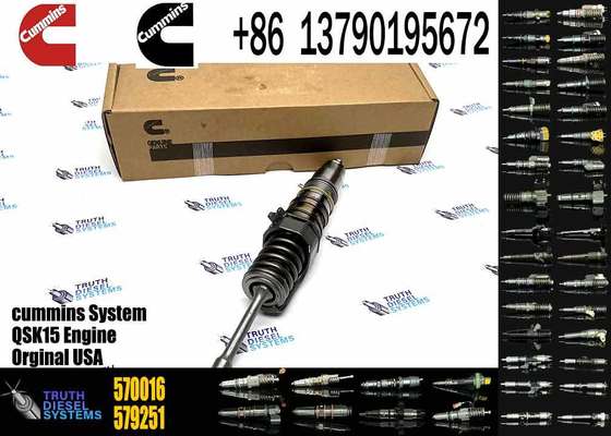 High Quality Diesel Fuel Injector 1521978 4076963 4903028 570016 for CUMMINS SCANIA ISX DT12 02HPI QSX15 Engine