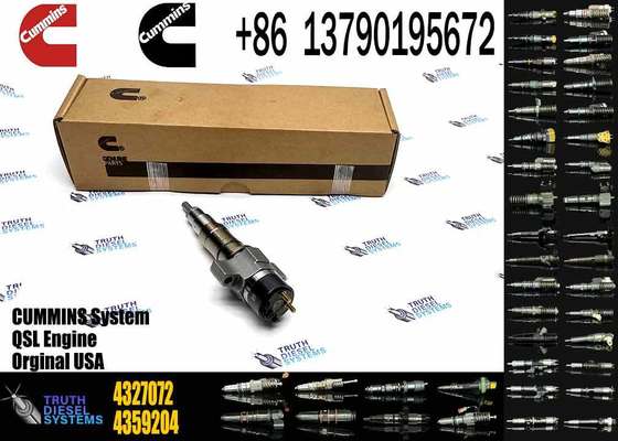 High Quality High Pressure Fuel Pump 2897414 4327072 Common Rail Fuel Injector 4327072 for CUM-MINS I-SG Engine Parts