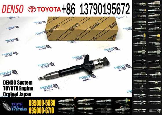 095000-5930 Diesel Engine Injection 23670-09060 Electric Fuel Injector 0950005930 for Denso for Toyota