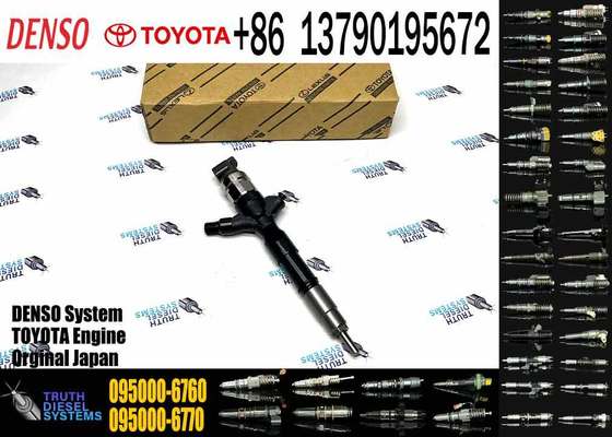 High Quality New diesel Fuel Injector 23670-30140 095000-6760 095000-6761 for Toyota