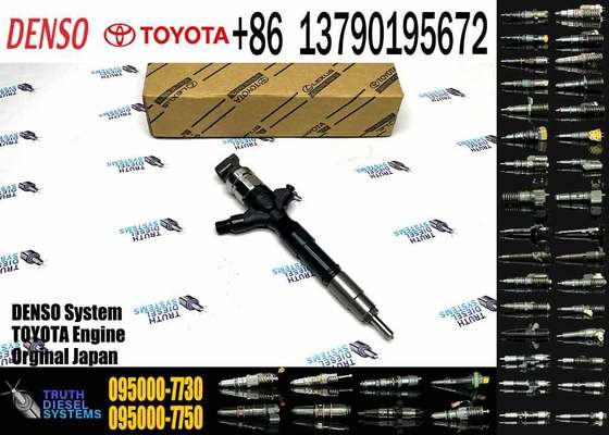 095000-7730 23670-39295 23670-39296 095000-7731 CR Fuel Injector for Toyota 1KD-FTV 3.0L D-4D Land Cruiser Prado J120 2004-2006