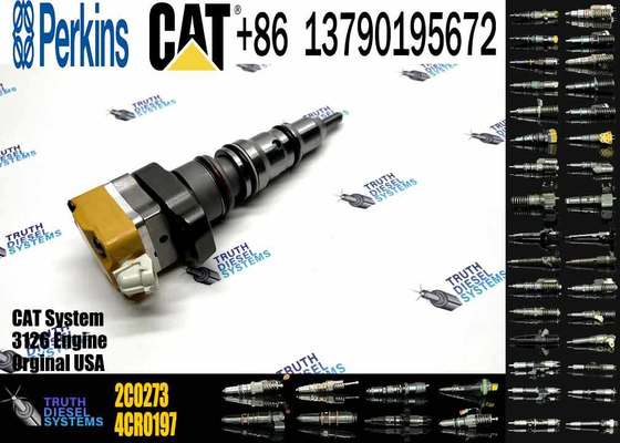 For CAT 3126 Series Excavator Parts Diesel Engine Fuel Injector 2C0273 2c0273