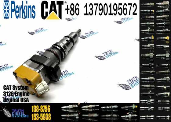 Diesel Engine Injector 232-1171 138-8756 222-5963 222-5972 173-4059 Caterpillar C3126 Common Rail Injection Valves