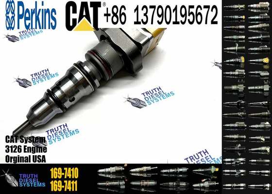 Cat 3126B Engine Common Rail Injector 1697410 diesel Fuel Injector 169-7410 0R-9350 0R9350 10R-9239 10R9239 for Caterpillar
