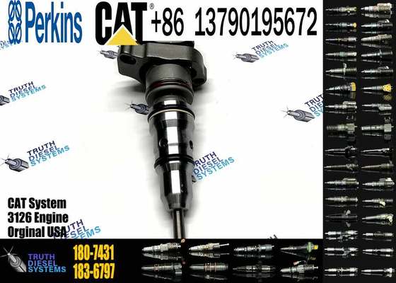 Diesel Nozzle Assembly 180-7431 Common Rail Injector 174-7528 20R-0759 177-4753 1774753 for 3126 Engine