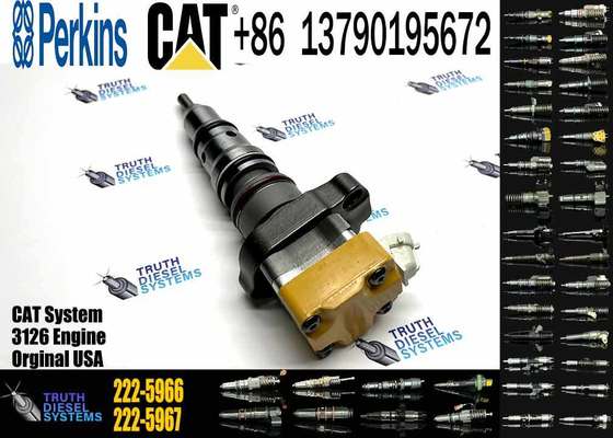 Fuel Injector 10R-0781 198-6605 222-5966 Compatible with Caterpillar CAT Engine 3126B 3126E C7