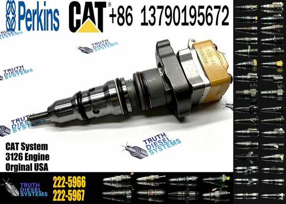 Fuel Injector 10R-0781 198-6605 222-5966 Compatible with Caterpillar CAT Engine 3126B 3126E C7