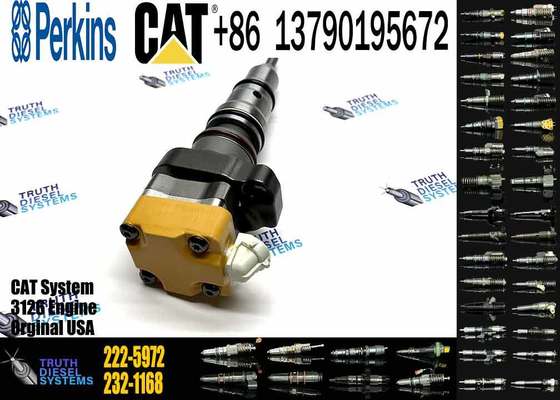 Diesel Engine Injector 232-1171 138-8756 222-5963 222-5972 173-4059 Caterpillar C3126 Common Rail Injection Valves