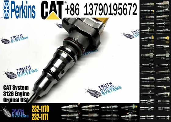 Diesel Engine Injector 232-1171 138-8756 222-5963 222-5972 173-4059 232-1168 232-1170 Caterpillar C3126 Common Rail Injection Valves