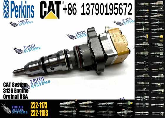 Diesel Engine Fuel Injector 232-1171 2321171 232-1173 for CAT 3126 Series Excavator Engine