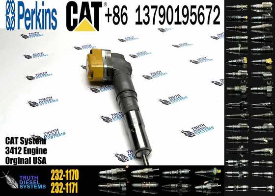 Engine Parts 20R0758 Common Rail 2C-0273 diesel Fuel Injector 2C0273 20R-0758 232-1170 for Caterpillar 3412E Engine Part