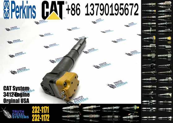 C-A-T3412E Fuel Injector 232-1171,174-7526,198-6877,232-1183,174-7528 for Ca-ter-pillar 3412E diesel Engine