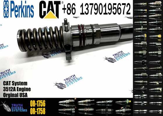 Fuel Injector 7C-9578 0R-1756 7W-1035 Fits For Caterpillar CAT 3500A Engine 3508 3512 3516