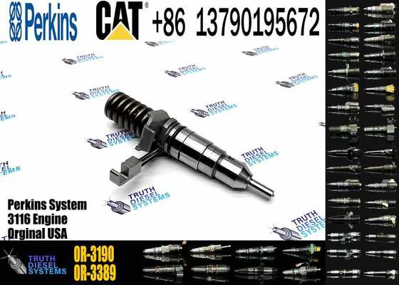 Excavator Accessories Fuel Injector 7E-8729 0R-3190 for CAT 3114 Engine CAT E200B for Construction Machinery