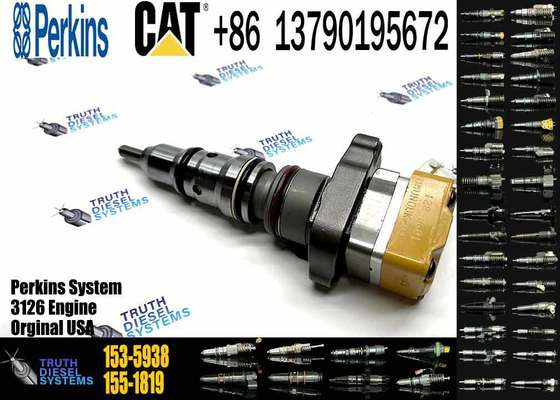 Diesel Fuel Injector 153-5938 232-1168 156-3895 204-2467 232-1167 173-4059 for Caterpillar CAT Engine 3412E 3412 Tractor