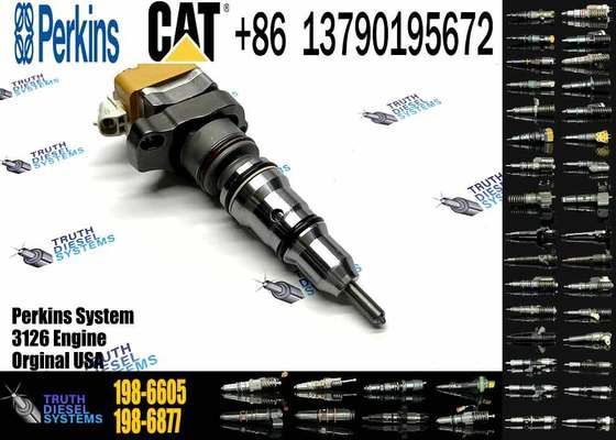 Fuel Inyector Injector 198-6605 1986605 for Diesel Engine 3126b Parts
