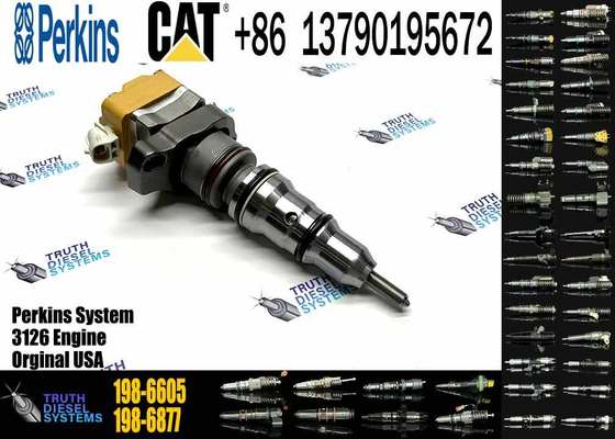 Fuel Inyector Injector 198-6605 1986605 for Diesel Engine 3126b Parts