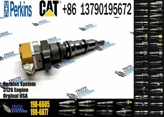 Fuel Inyector Injector 198-6605 1986605 for Diesel Engine 3126b Parts