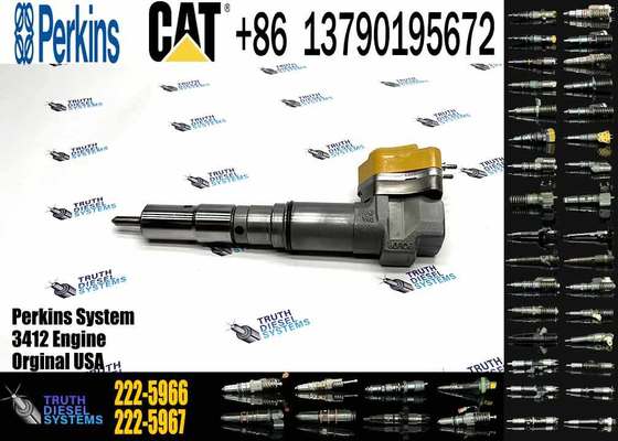 Excavator Accessories Fuel Injector 104-3377 0R-8786 126-0499 222-5966 for CAT 3126B 3126E for Construction Machinery