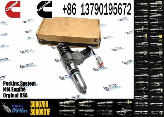 For N14/QSN14 Series Fuel Injector Assembly 3080766 3083622 6 Month Warranty Paper/Wooden Box Construction Machinery